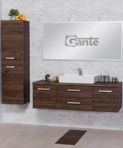 1400 mm walnut vanity unit Swords