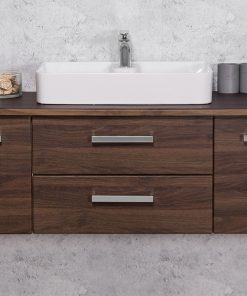 1400 mm walnut vanity unit Swords