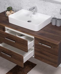 1400 mm walnut vanity unit Swords