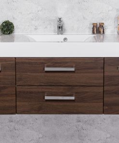 1400 mm walnut vanity unit Mullingar