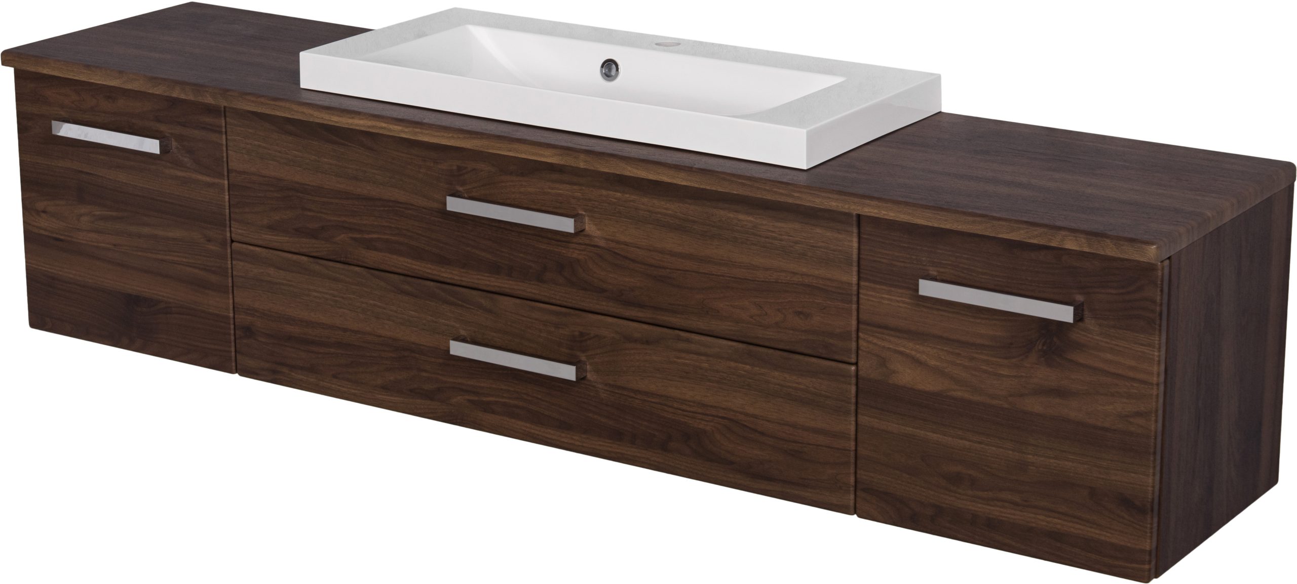 1800 mm walnut vanity unit Naas