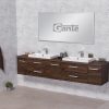 2100 mm walnut vanity unit Dublin