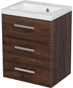 500mm Walnut vanity unit Dublin
