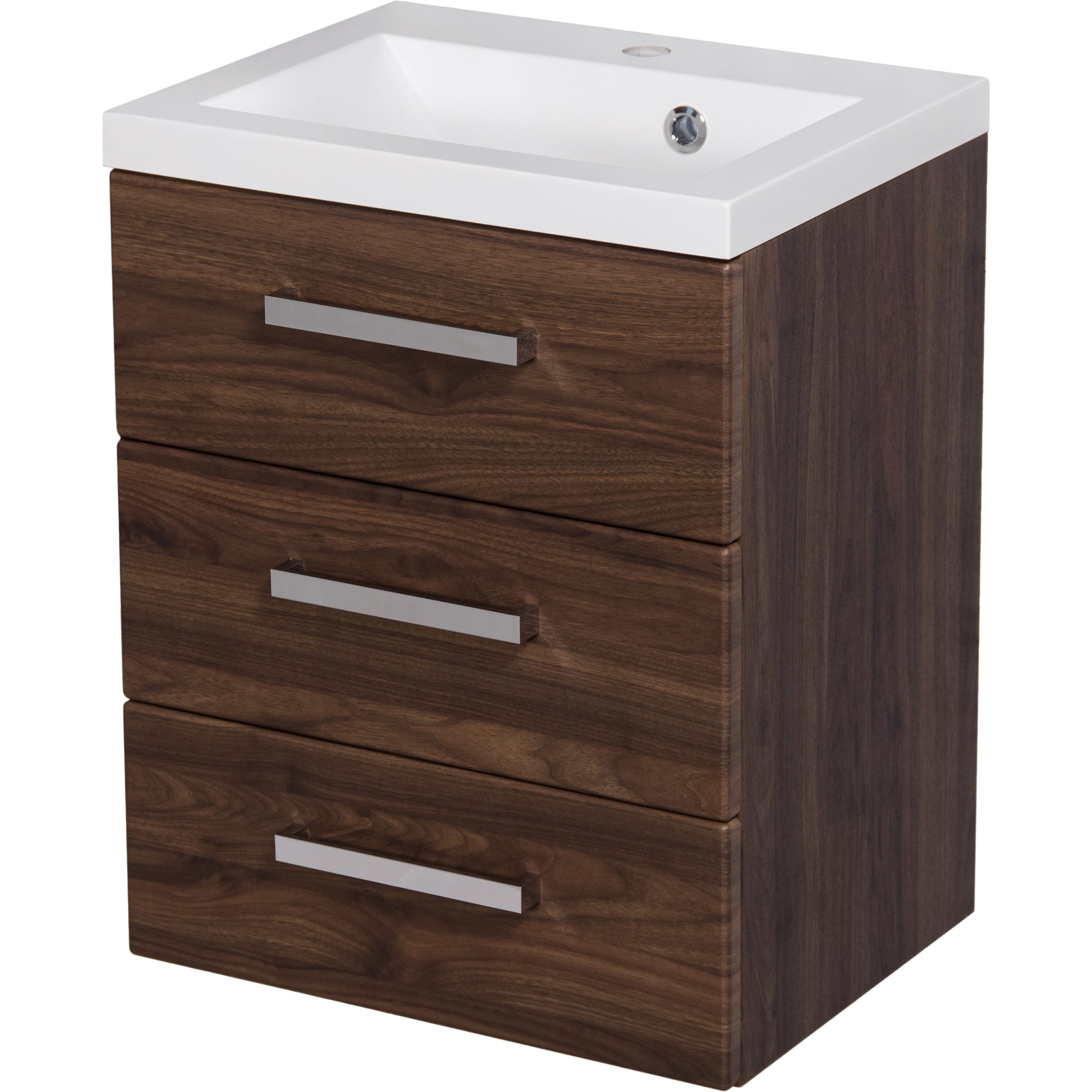 500mm Walnut vanity unit Dublin