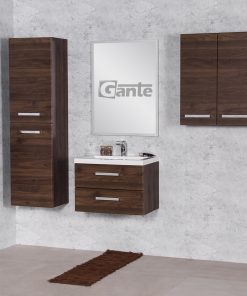 600 mm Walnut vanity unit Cork