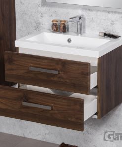 600 mm Walnut vanity unit Cork