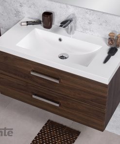 800 mm walnut vanity unit Waterford