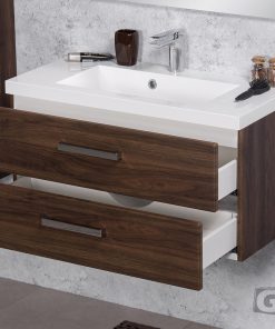 800 mm walnut vanity unit Waterford