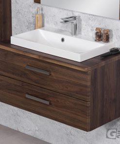 800 mm walnut vanity unit Waterford