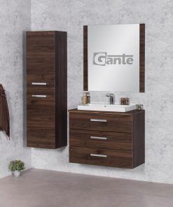 800 mm walnut vanity unit Kildare