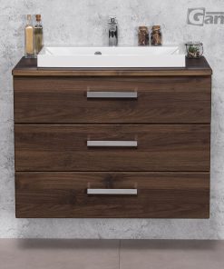 800 mm walnut vanity unit Kildare
