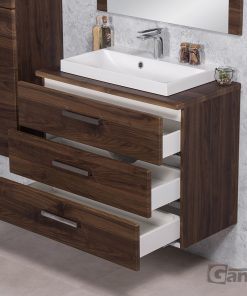 800 mm walnut vanity unit Kildare
