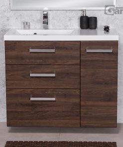900 mm walnut vanity unit Dublin