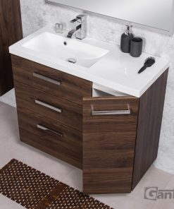 900 mm walnut vanity unit Dublin