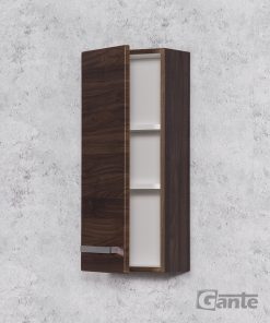 Walnut bathroom cabinet