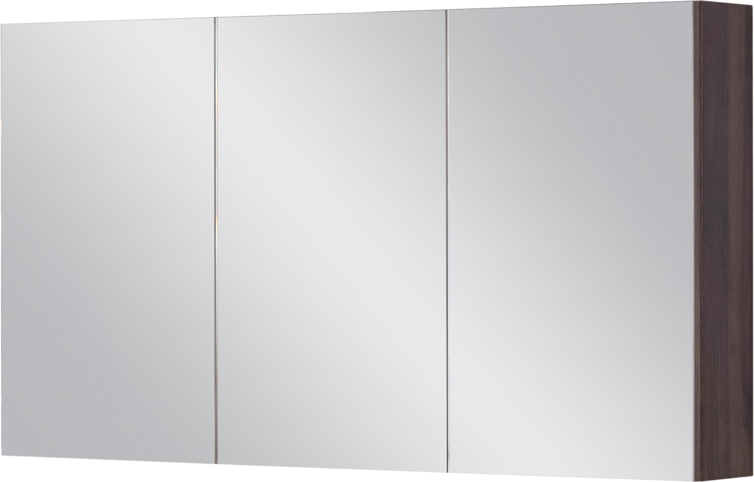 Walnut cabinet with mirror