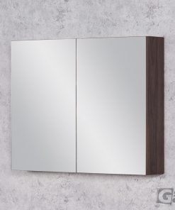 Walnut cabinet with mirror Dublin