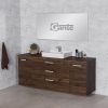 Vanity Unit Focus 170cm + cabinet with mirror