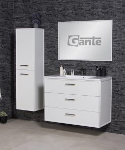 1000mm white vanity unit Dublin