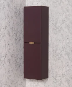 burgundy storage unit