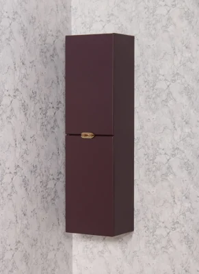 burgundy storage unit
